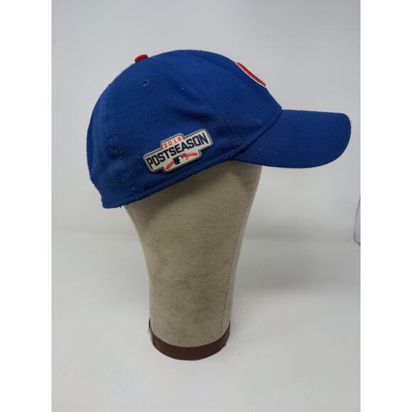 New Era 39Thirty Chicago Cubs MLB Post Season 2016 Fitted Hat Size L/XL Blue - Picture 7 of 15